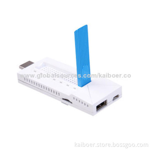 Portable Android TV Box/Wireless 3G Dongle with 1,080/2,160 Pixels Resolution, 1GB DDR3